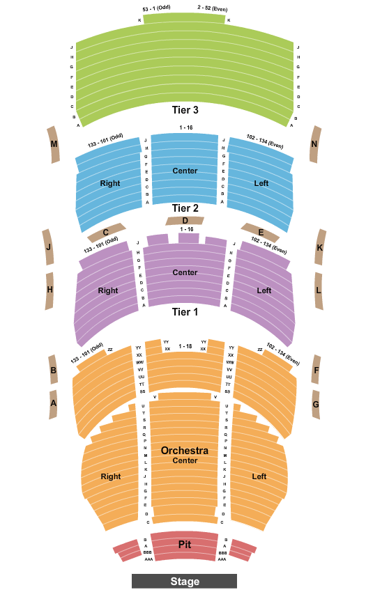 Eccles Theater Beauty and the Beast Seating Chart